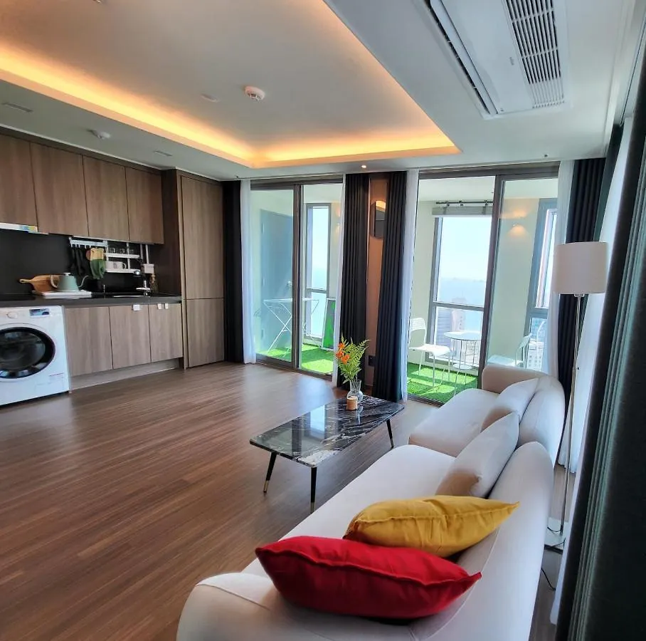 Elbon The Stay Haeundae Beach Ocean View Busan Aparthotel